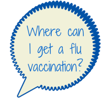 Where can I get a flu vaccination-